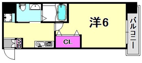 SWISS立花の物件間取画像